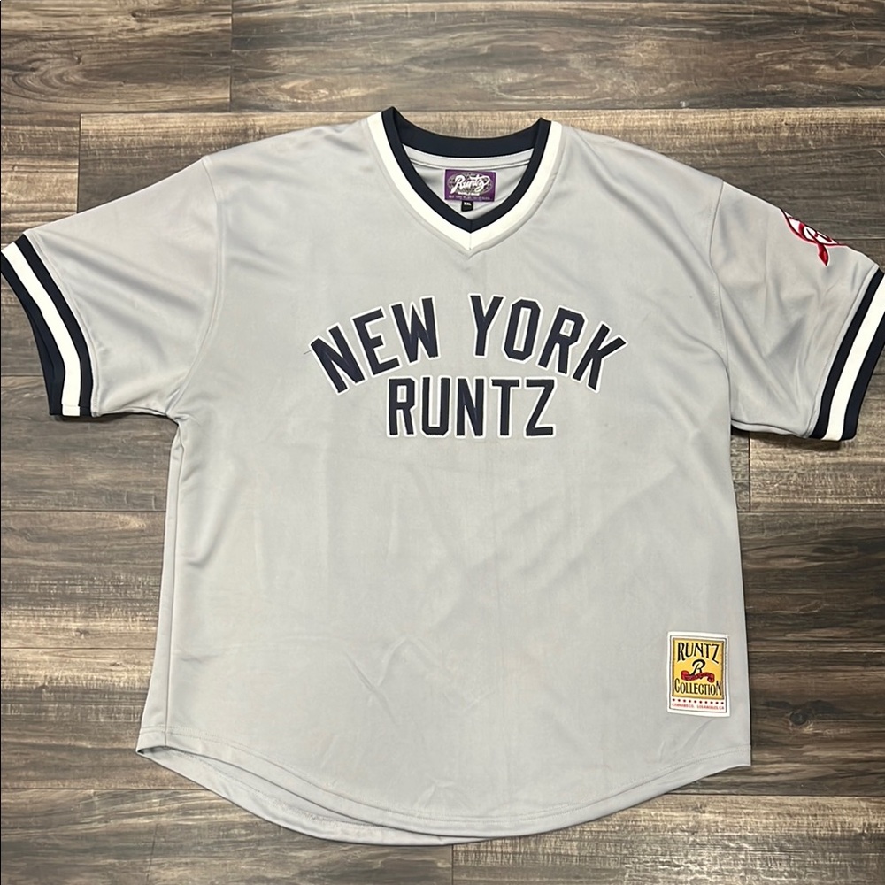 New York  Runtz gray Baseball Jersey